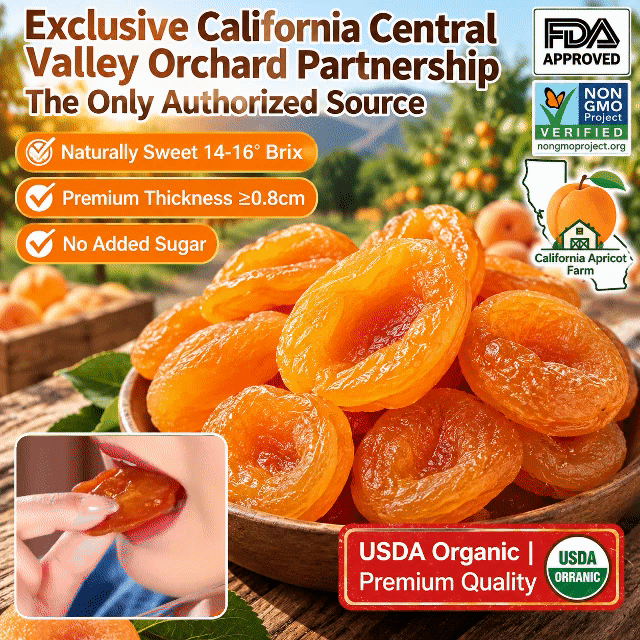California Organic Dried Apricots-G$