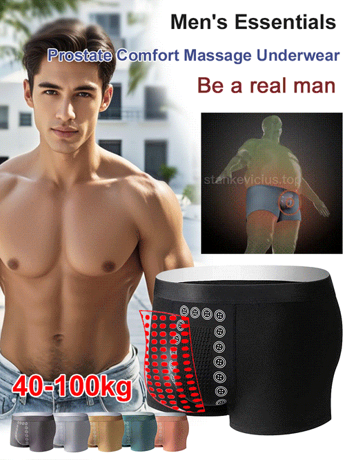 Men's Magnetic Prostate Care Boxers