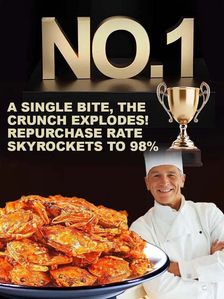 Buy 3 Get 1 Free Alaskan Snow Crab Ready-to-EatCrispy Crab 8HZAN8