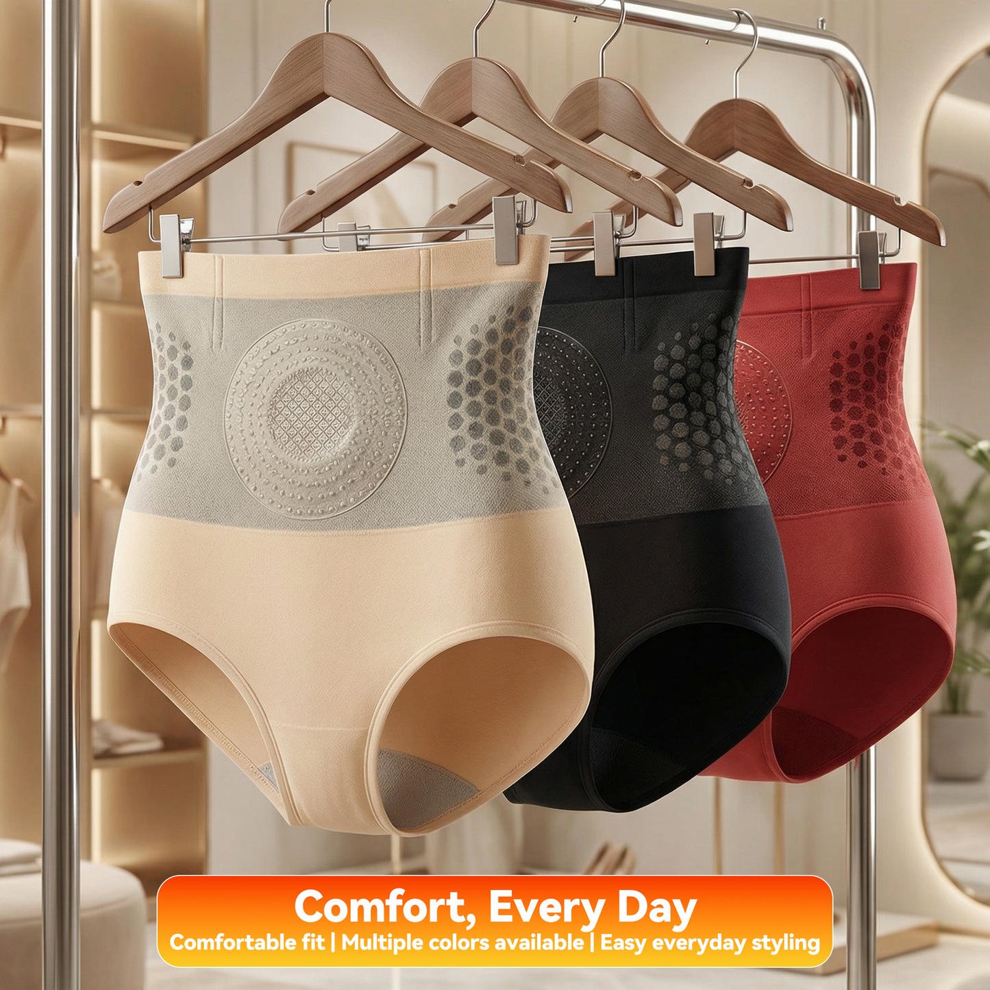 🎖️Official Hgfnvllc®🐉✨ 2026 4-in-1 Micro-Particle Sculpting Shorts – High-Waist Body Shaping & Tummy Control -8HZAN8