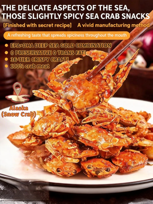 Buy 3 Get 1 Free Alaskan Snow Crab Ready-to-EatCrispy Crab 8HZAN8