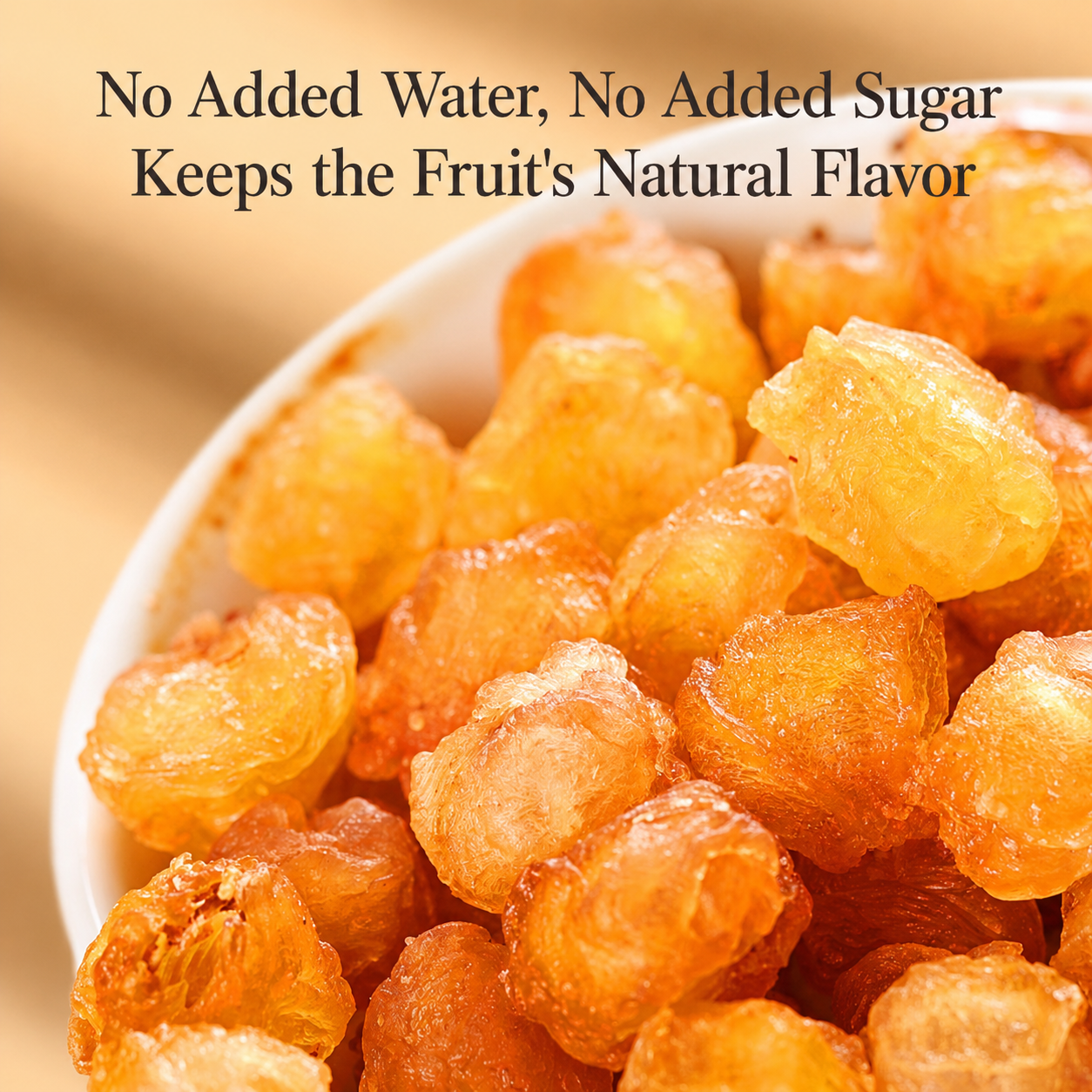 🌿 Seedless Dried Longan Pulp – Naturally Sun-Dried, Ready-to-Eat Herbal Snack for Tea, Soup & Qi-Blood Wellness Support