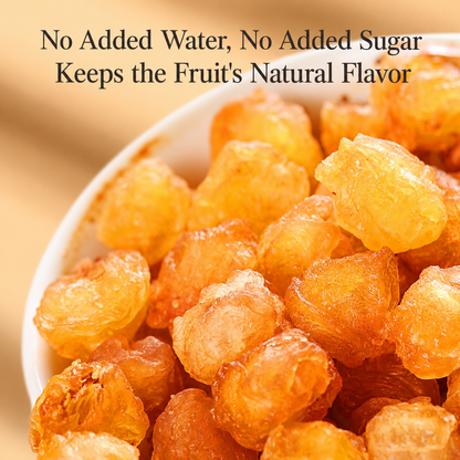 🌿 Seedless Dried Longan Pulp – Naturally Sun-Dried, Ready-to-Eat Herbal Snack for Tea, Soup & Qi-Blood Wellness Support